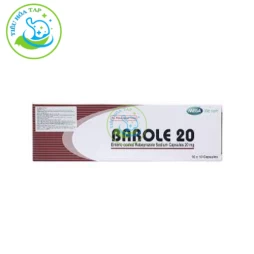 BAROLE 20 - Hộp 10 vỉ x 10 viên